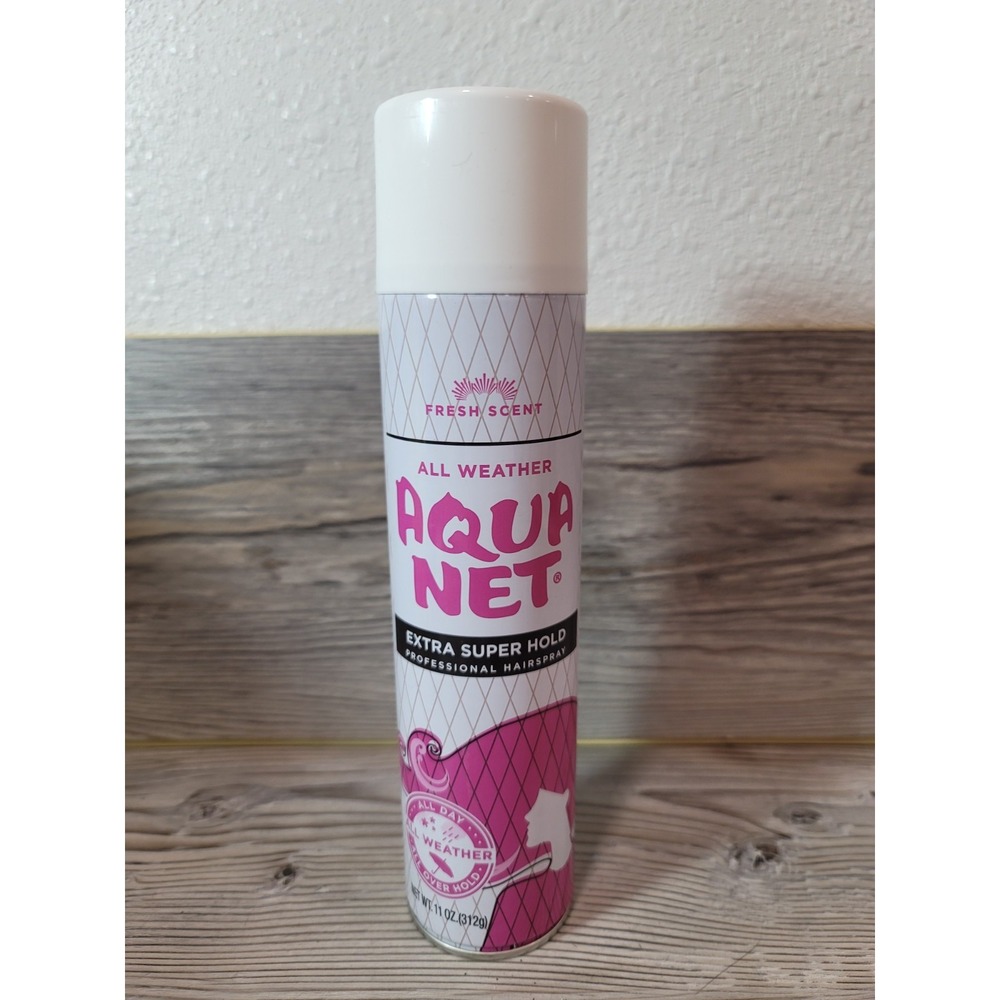 Aqua Net Extra Super Hold Hair Spray Fresh Scent - 11 oz NEW